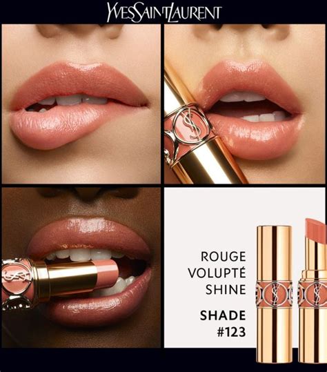 ysl rouge volupte shine nude|Rouge Volupté Shine Lipstick Balm .